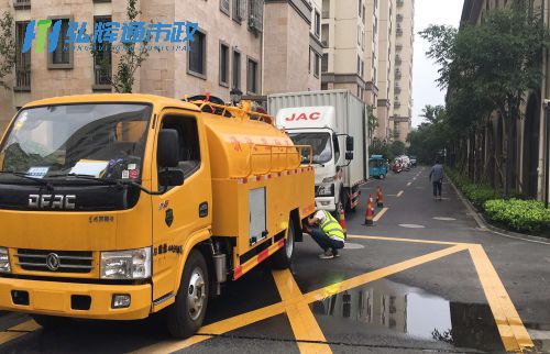 扬州小区管道清淤及CCTV检测